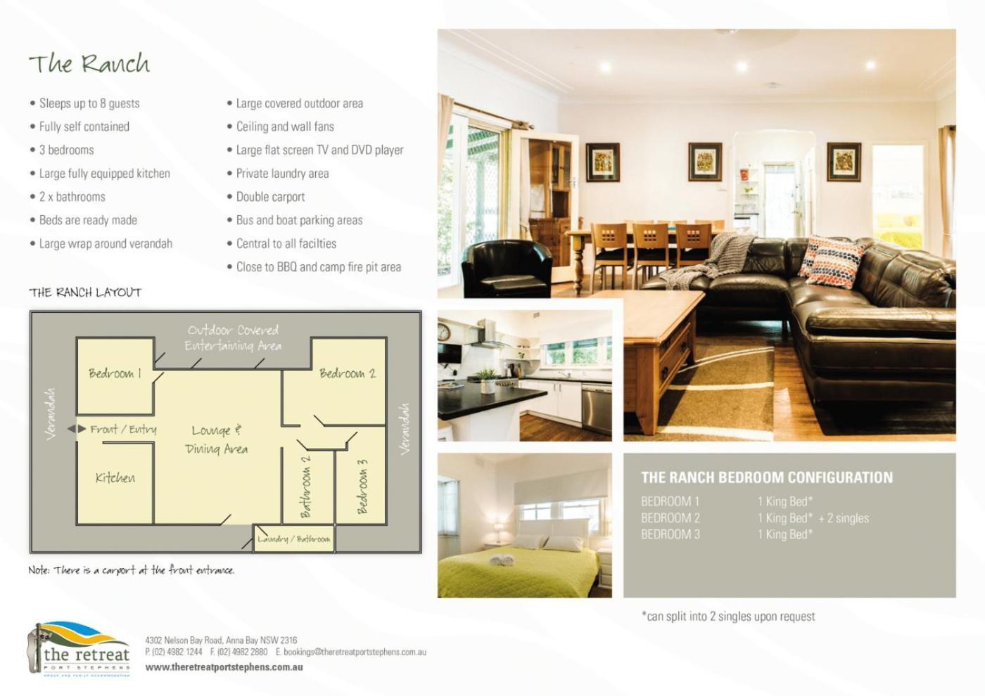 מלון אנה ביי The Retreat Port Stephens מראה חיצוני תמונה